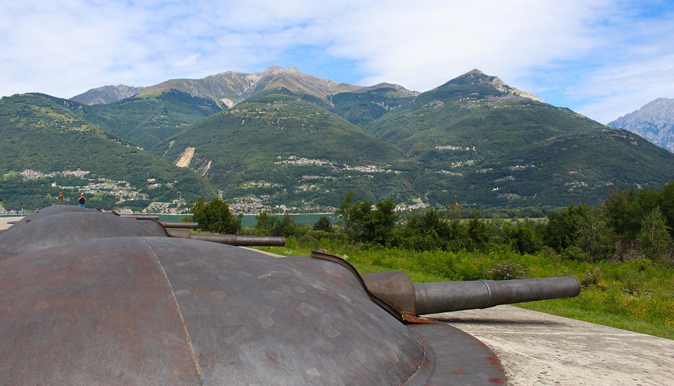 Lungo il sentiero dei forti di&nbsp;Colico